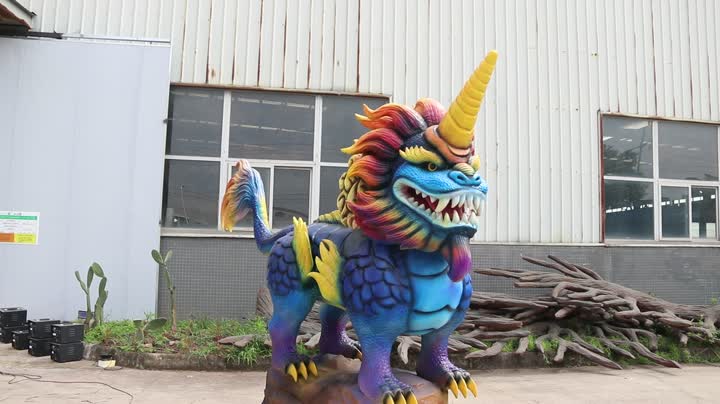 Realistic animatronic animals Lifelike animatronic monsters