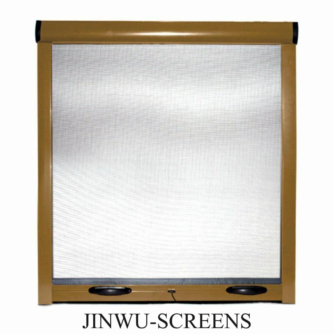 Retractable insect screen