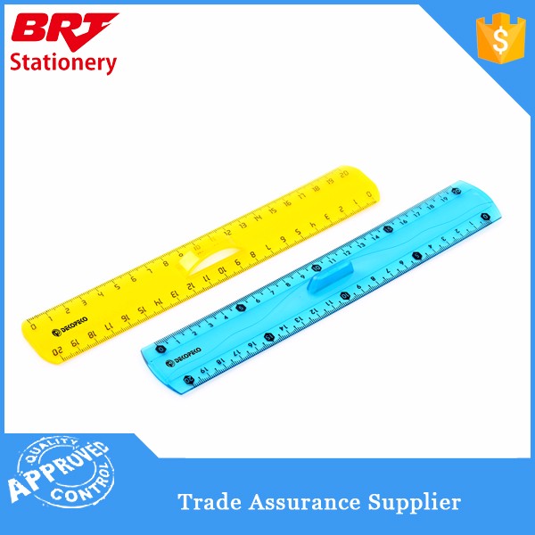 Student yellow and blue ruler