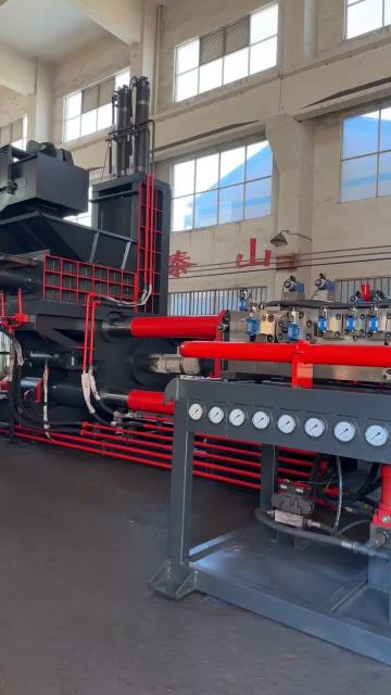 1250ton scrap briquetting press machine