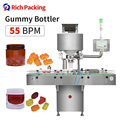 DSL-8D 8 Lane Pectin Oiled Gummy Counter Machine 8 Channel Sugar Powder Candy Gummy Counting Machine1