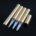 TM-LG780 4ml Shiny Gold Cosmetic Aluminium Pen Twist Pen Dispenser Lip Gloss Container with Free Shipping (MOQ: 500pcs)1