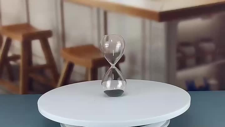 Temporizadores de arena de reloj de arena de borosilicato de vidrio /Temporizador de arena azul