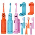 Factory Custom Soft Bristle IPX7 Waterproof Kids Electric Toothbrush Set1