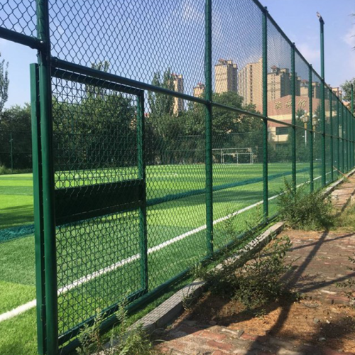 Características da cerca do futebol