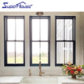 Florida Carolina Popular Hurricane-Resistant Single Hung Window with Grills and Flyscreen1