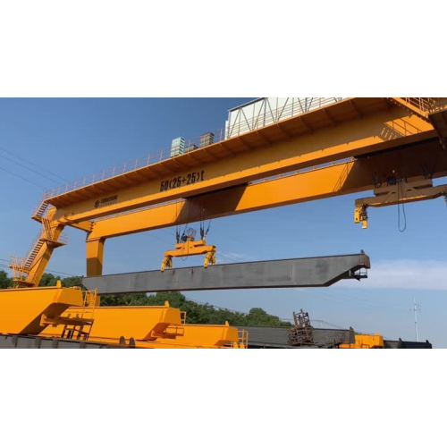 Gantry Crane beroperasi