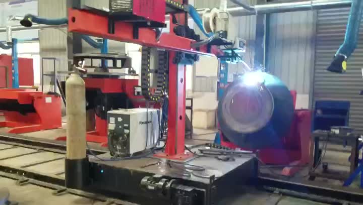 Yueda welding manipulator and welding positioner