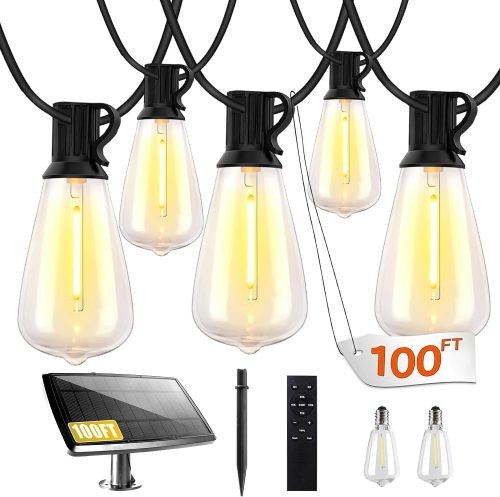 ST38 Solar Light String – Remote-Controlled Outdoor LED Solution