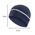 Winter Sports Reflective Fleece Hat with 3D Embroidery1
