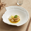 High Quality Customized Restaurant Porcelain Dinnerware - White Pattern Plates and Bowls1