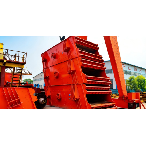 Прымяненне машын для вырабу пяску спрыяе хуткаму развіццю горных вібрасітаў