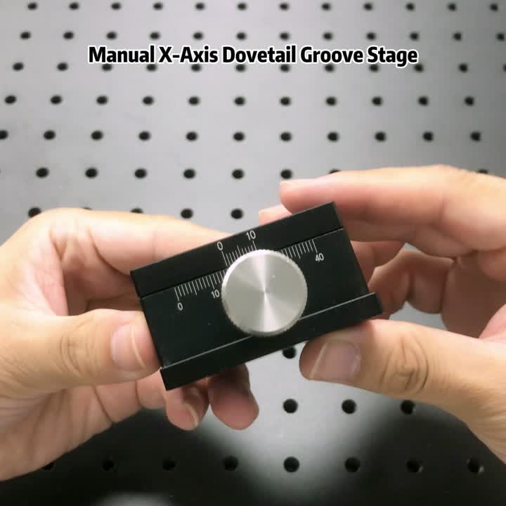 Ruční plošina s rybinovou drážkou v ose X