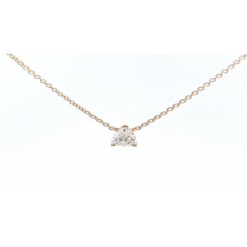 Colier cu diamante cultivate în laborator din aur de 18K