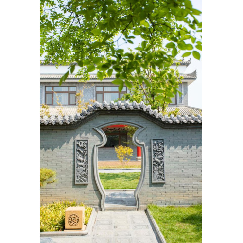 중국 정원 조경 장식 디자인 정원 재료, 자두 난초, 대나무 및 국화 벽돌 조각 펜던트