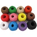 1mm 100m Colored Hemp Cords - 12 Colors Decorative Waxed Twisted Hemp Twine1