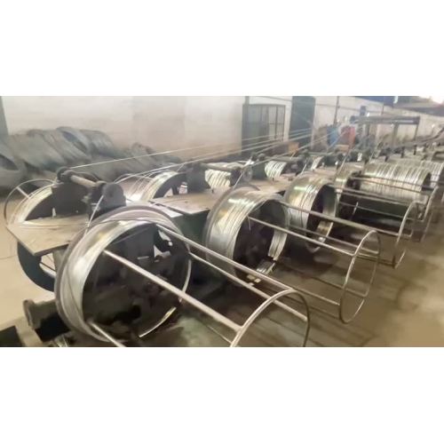 Video de producción de hilos de acero galvanizado