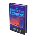 Custom Printing Special Editions Novel Books Black and White Pages Stenciled Edges Dust Jacket with Foil1