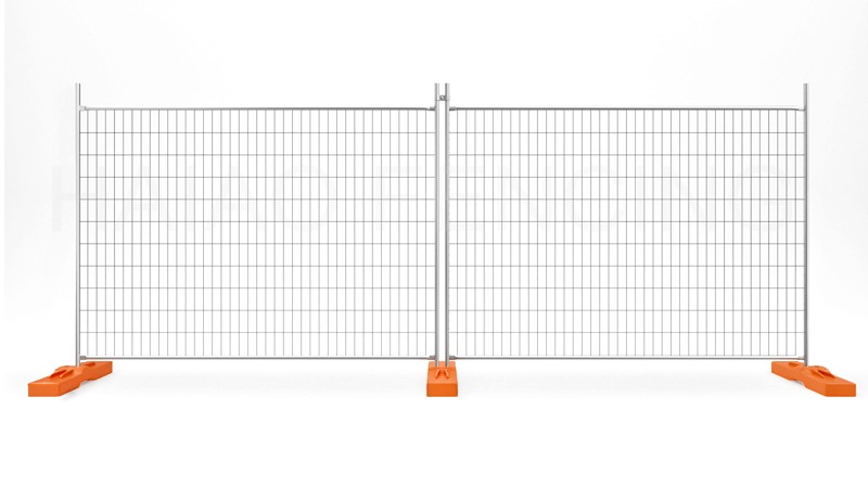 Vente à chaud Australie standard à chaud trempé galvanisé amovible en plein air des panneaux de clôture de construction temporaire1