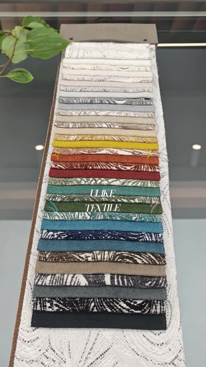 Tela decorativa con patrón creativo.