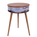 Multifunctional Luxury USB Subwoofer Speaker End Table with Multicolored Lights1