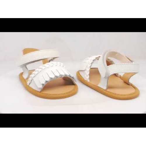 Cheap Small MOQ Shoes Wholesale Fancy Leather Baby Sandals