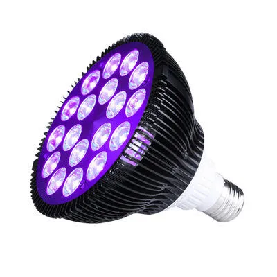 385nm 410nm 100W Par38 LED LED LUZ BLACK LUZE