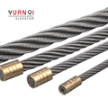 Elevator Spare Parts Steel Wire Rope 6/8/10/12mm1