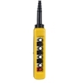 New Yellow Plastic Pendant Control Station with 8 Push Buttons - XACA8711