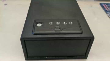 Pistol case password changed to 4321