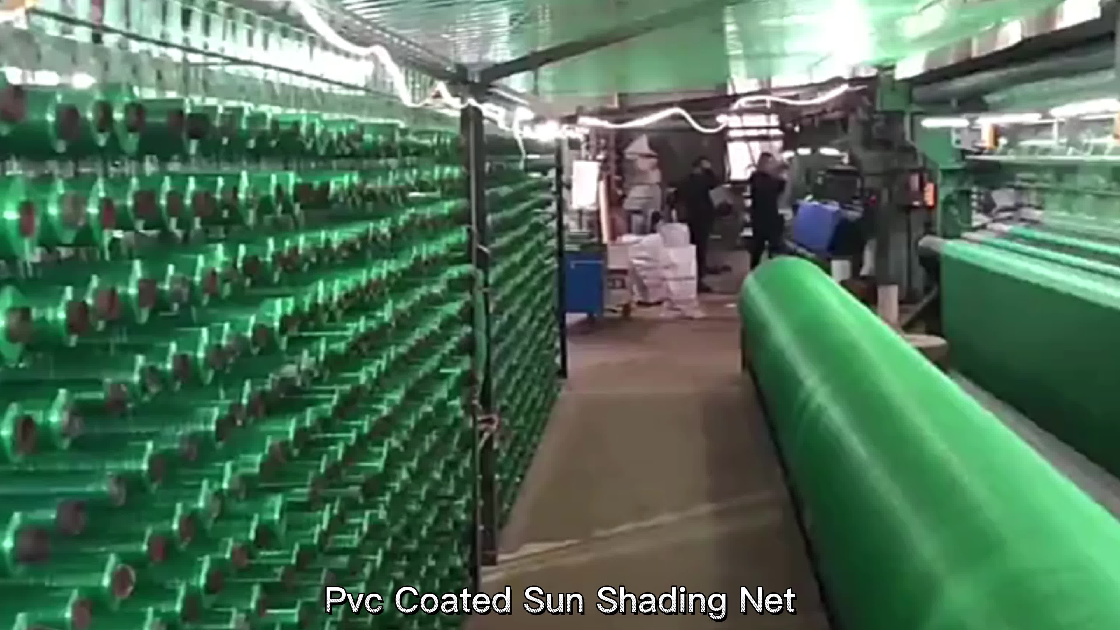 Xinhai PVC revêtu de soleil enduit d&#39;ombrage HDPE Sunshade Net1
