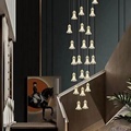 Modern Simple Nordic Badminton Shape Crystal LED Pendant Lamp for Kids' Reading Room1