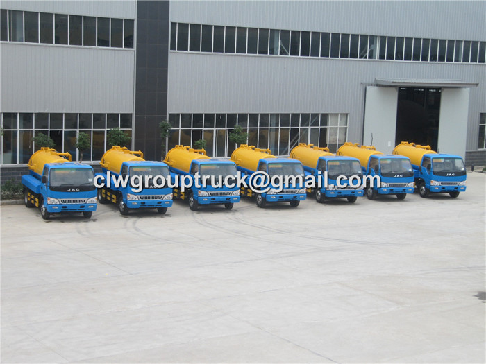 Clw Group Truck JAC Sewage Suction Truck