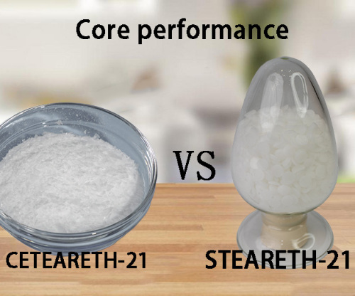 Ceteareth 21 vs Steareth 21 core performance