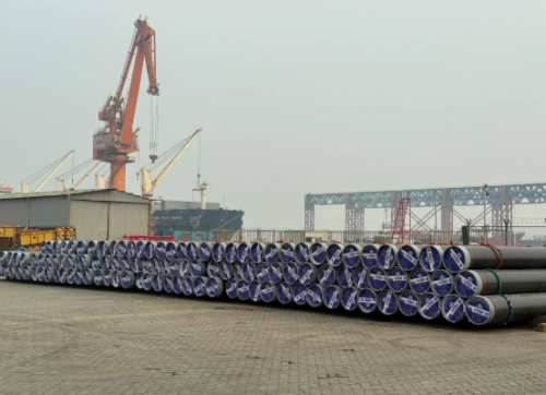 3,400 Tons of Anti-corrosion Steel Pipes Shipped to Kuwait