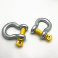 Hot Dip Galvanized Drop Forged 1'' G209 Bow Shackle1
