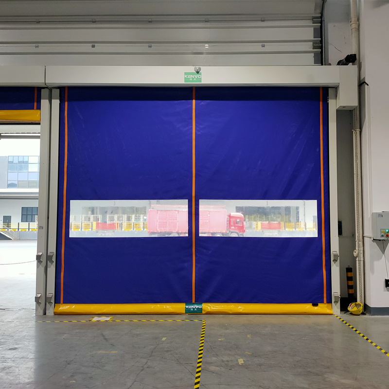 zipper self repairing high speed door