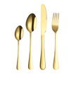 Hand-Polished 24-Piece Stainless Steel 430 Flatware Set with Gift Box1