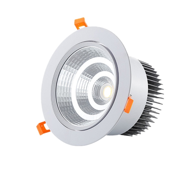 Hsong Lighting - New design cob led recessed downlight Ra90 led wall washer downlight 10W full watt for Housing Ready to Ship1