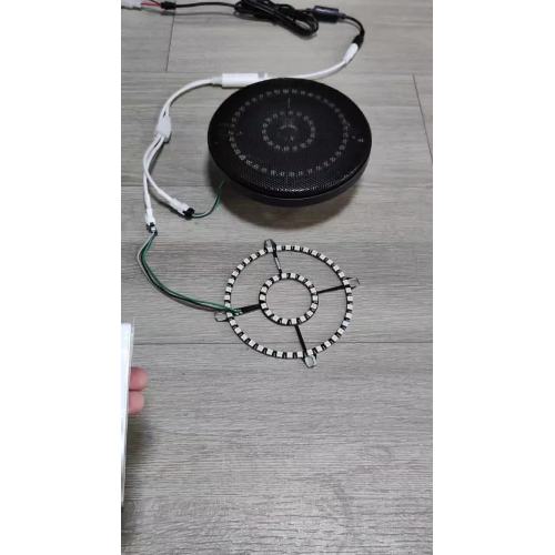 Speaker ambient light ring demo
