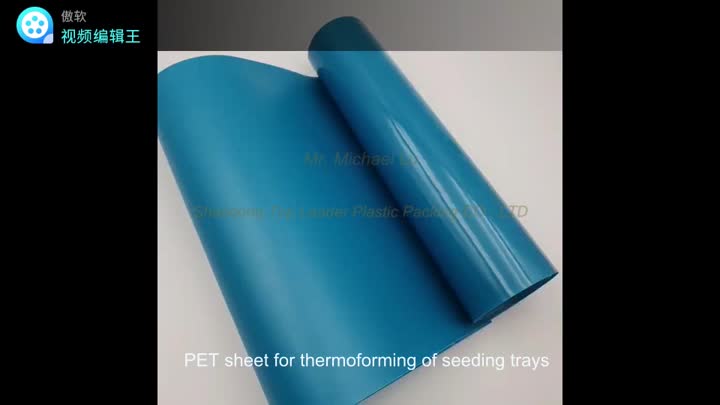 PS sheet for thermoforming seedling tray