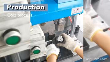 Drillbits cold process
