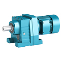R Series Helical AC Gear Motor with 22kW 1 RPM Four-Stage Helical Vertical Speed Reducer1