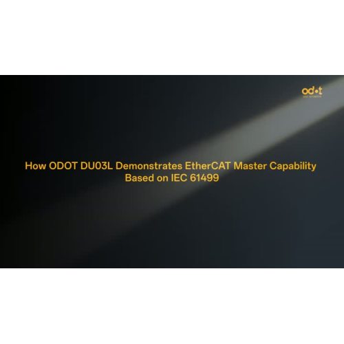 Comment le module Modbus-RTU de la série ODOT C fonctionne en tant qu'esclave EtherCAT de l'automate ODOT DU03L ?_x264