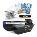 Factory Direct Sale: i3200 A1 9060 6090 Large Format 3D Rotary UV LED Flatbed Printer Machine - Pen Varnish & Case1