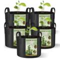 Huicai Felt Kıta Fabrikası Büyüyen Çantalar 1 3 5 7 10 20 30 50 100 200 400galon havalandırma kapları ekici yetiştirme çantaları bahçe patates bitkisi çantası1