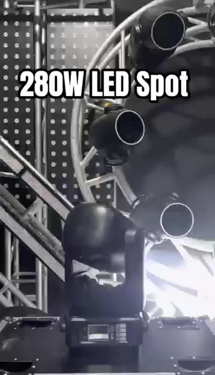 Luz de cabeza en movimiento de viga de 280W