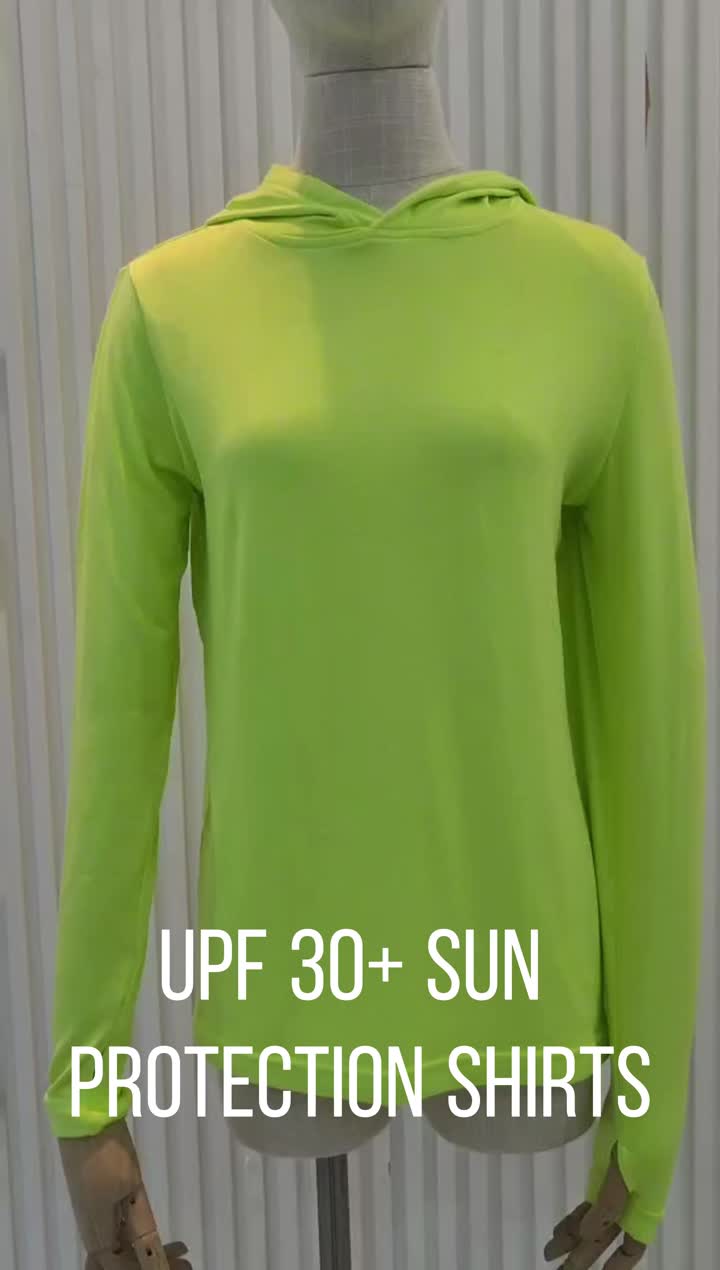 T009 Frauen Sonnenschutzhemden