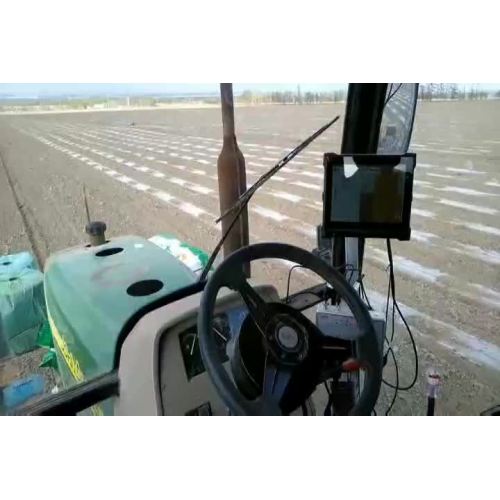 Electric steering motor for precision farming