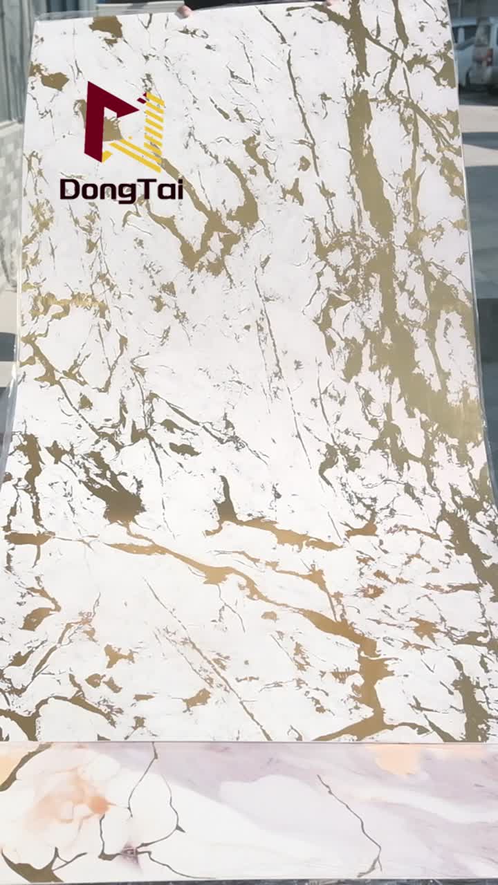 Panel ściany marmurowej UV